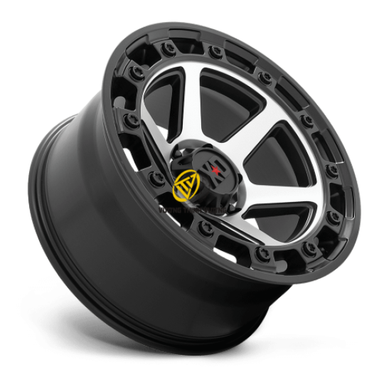  XD862 Raid Satin Black Machine 20″/6×139.7 