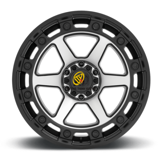 XD862 Raid Satin Black Machine 20″/6×135